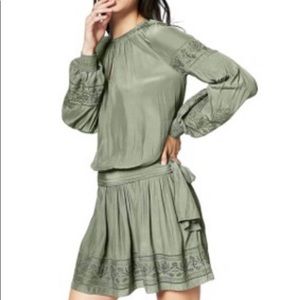 Ramy Brook Blush/Pink Beige Mia Mini Dress